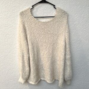 BB Dakota Cream Sweater
